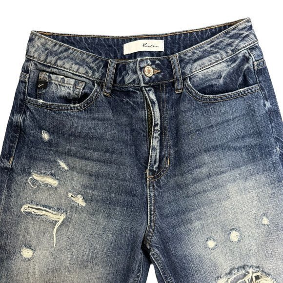 Kancan Estilo Size 3 / 25 Blue Distressed Jeans - Picture 2 of 8